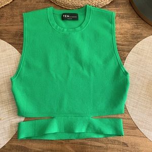 Babaton Crop Knit Tank